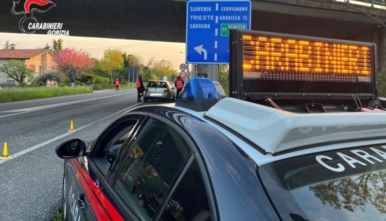 Gorizia: controlli straordinari del territorio nel fine settimana