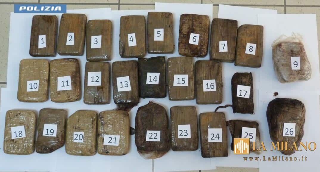 Puglia, operazione antidroga della Polizia di Stato: recuperati 17 kg di eroina e munizioni di vario calibro