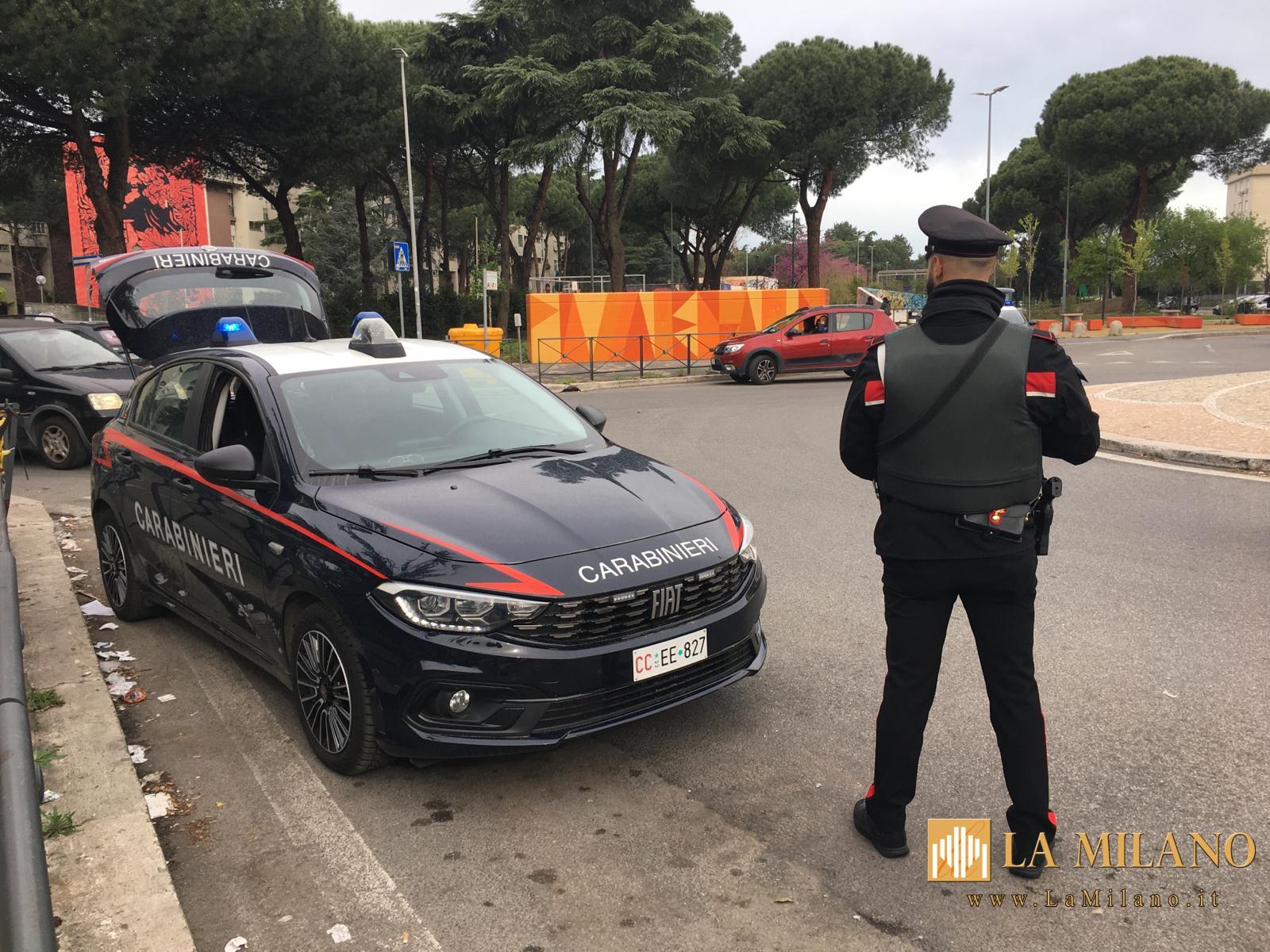 Roma. Operazione interforze ad alto impatto in zona Tor Bella Monaca, con l'obiettivo di ripristinare la legalità e il decoro urbano identificate 525 persone e controllati 140 veicoli.