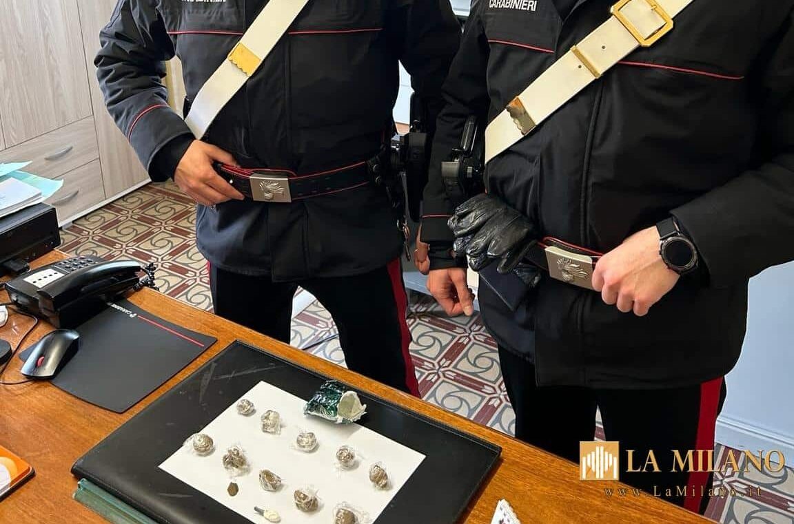 Lucca. I Carabinieri arrestano un pusher 40enne a Fornaci di Barga: sequestrate 10 dosi di hashish pronte per essere spacciate.