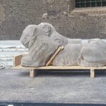 Napoli, I leoni della Fontana degli Incanti rinvenuti nelle segrete del Maschio Angioino: recuperati ed avviati al restauro