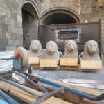 Napoli, I leoni della Fontana degli Incanti rinvenuti nelle segrete del Maschio Angioino: recuperati ed avviati al restauro