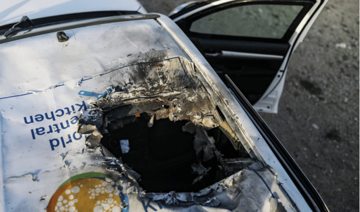 Gaza, uccisi sette operatori umanitari. Netanyahu Colpiti involontariamente