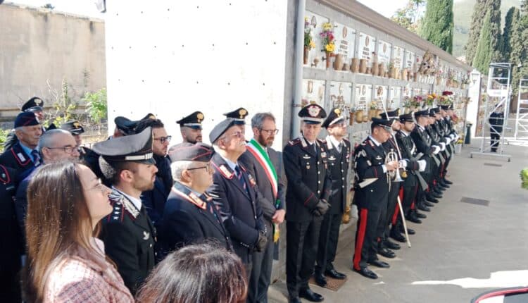 Monreale, 41° anniversario dell'omicidio dell'Appuntato dei Carabinieri Gioacchino Crisafulli, vittima della criminalità organizzata