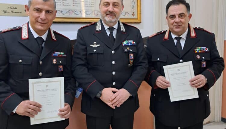 Imperia: cerimonia di consegna delle Medaglie Militari al Merito di Lungo Comando.
