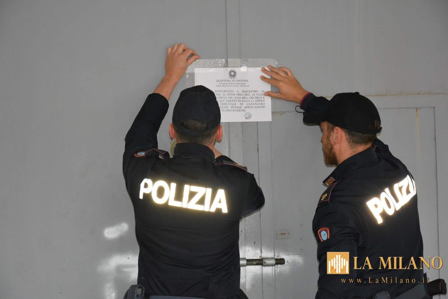 Crotone, sproporzioni nella dichiarazione dei redditi: la Polizia di Stato esegue un provvedimento di sequestro patrimoniale