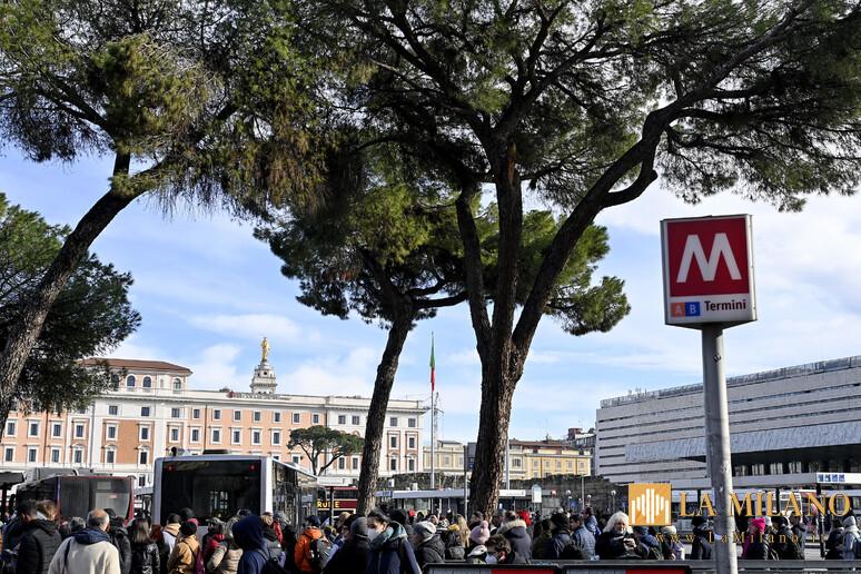 Roma, il sindaco Gualtieri e l'assessore Patanè presentano i lavori di riqualificazione delle stazioni della metro A
