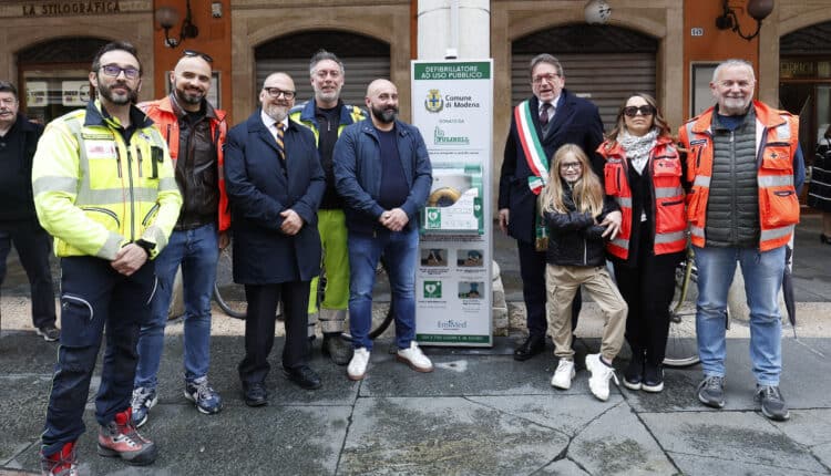 la ditta Pulibell in sostituzione di uno stesso apparecchio la cui colonnina era danneggiata: il dispositivo medico, comunque funzionante, verrà offerto a una scuola