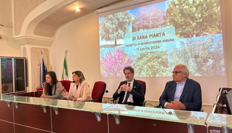 Di sana pianta 2024: 152 nuovi alberi nella città di Lecce per riempire le piccole aiuole rimaste vuote.