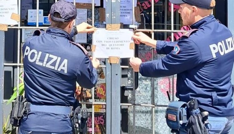 Roma, Zona Termini. Sospensione per 15 giorni della licenza di un'attività di somministrazione di bevande e alimenti.
