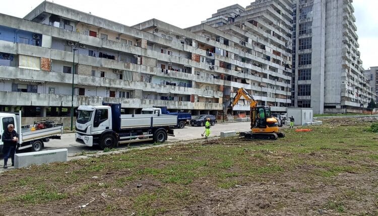 Scampia: al via i lavori alla Vela B (Vela Celeste)