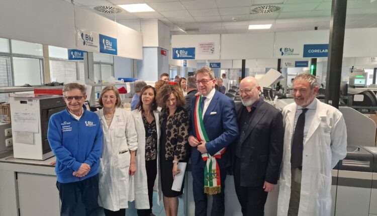Ospedale di Baggiovara. Nuovi spazi del Laboratorio BLU. Consentirà di erogare fino a 14 milioni di prestazioni l'anno.