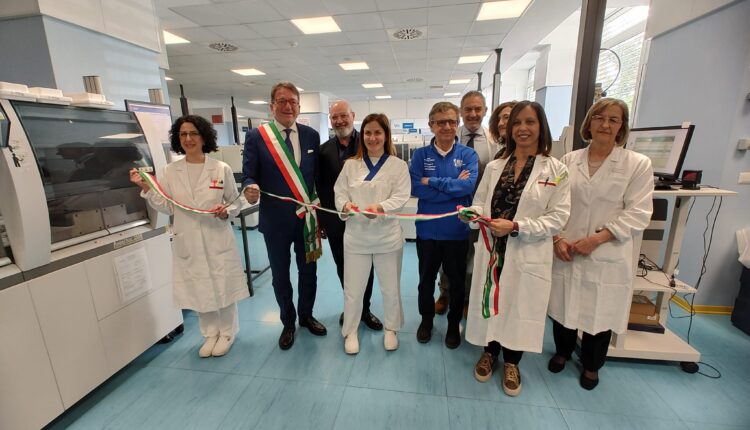 Ospedale di Baggiovara. Nuovi spazi del Laboratorio BLU. Consentirà di erogare fino a 14 milioni di prestazioni l'anno.