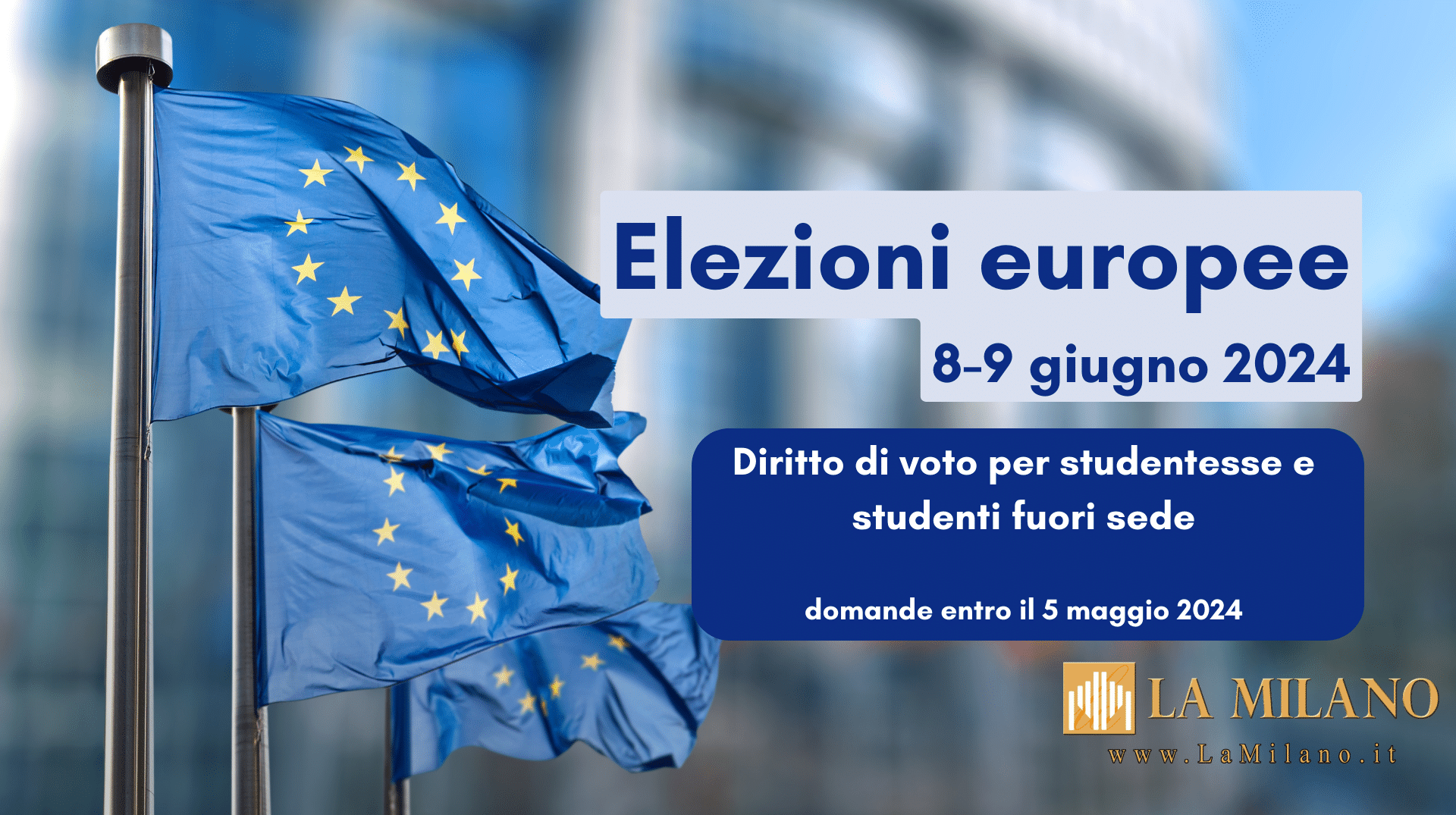 Elezioni. Europee, il voto per studentesse e studenti fuori sede