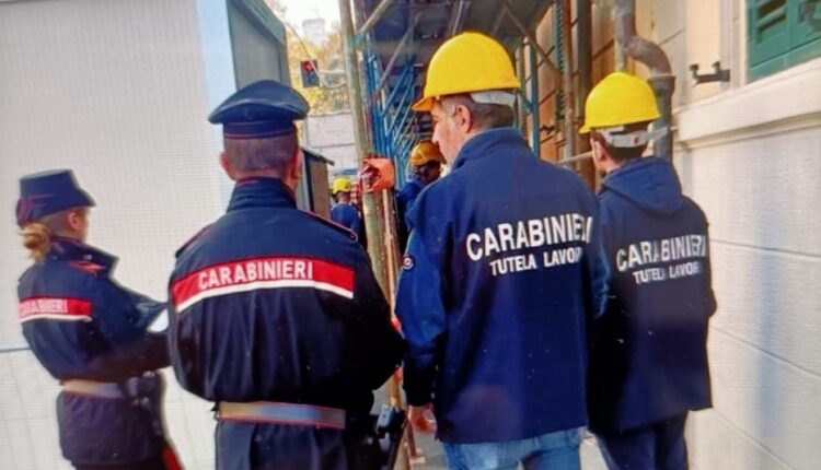 Collesalvetti (LI): riscontrare irregolarità in un cantiere, 710euro di multa e segnalato il titolare