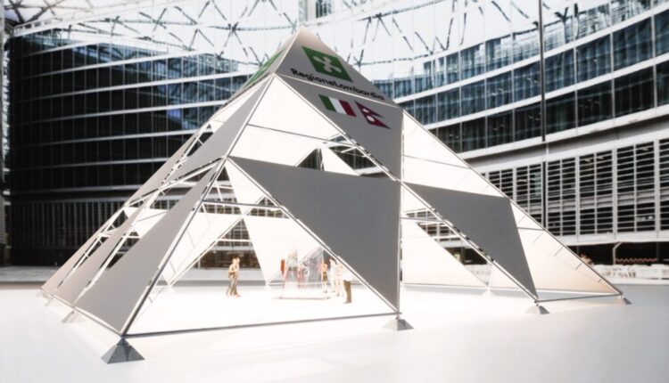 Milano, Design Week: nella Piazza della Regione la piramide che verrà posizionata sull'Everest e tante altre iniziative.