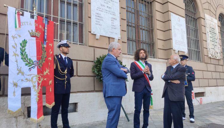 Bari ricorda il 46° anniversario della morte di Aldo Moro