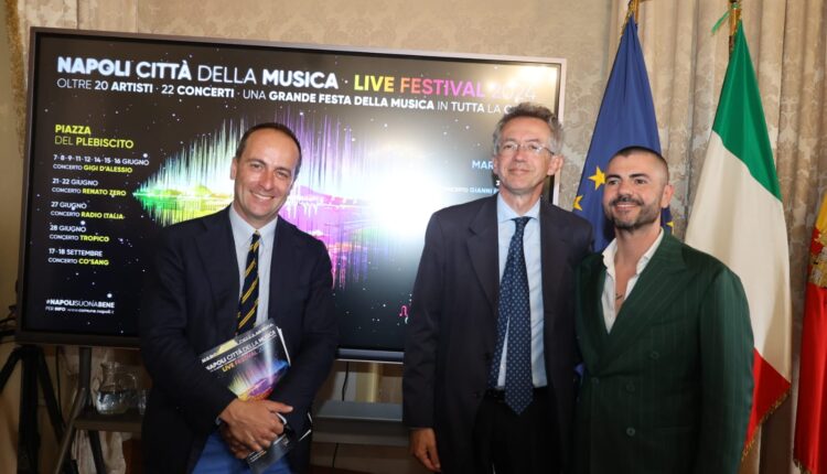 Napoli, via alla lunga estate musicale della città: Napoli Città della Musica - Live Festival 2024