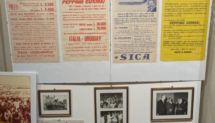 Bari celebra la sua storia sportiva attraverso una mostra nella sala dell'ex tesoreria comunale di Palazzo di città