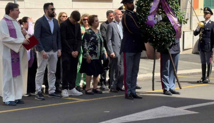 Roma: 44° Anniversario dell'uccisione dell'appuntato di Francesco Evangelista, vittima di un commando terrorista dei NAR