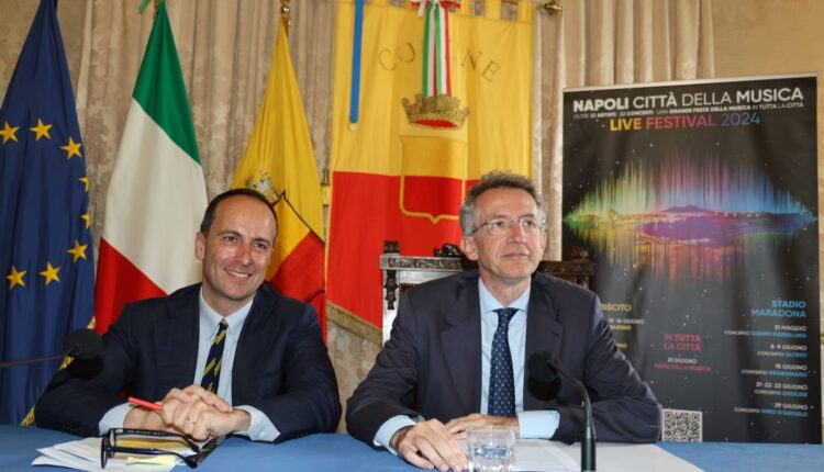 Napoli, via alla lunga estate musicale della città: Napoli Città della Musica - Live Festival 2024