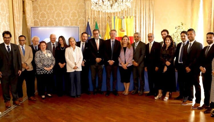 La delegazione del Saudi-Italian Business Council ricevuta dal Sindaco di Napoli