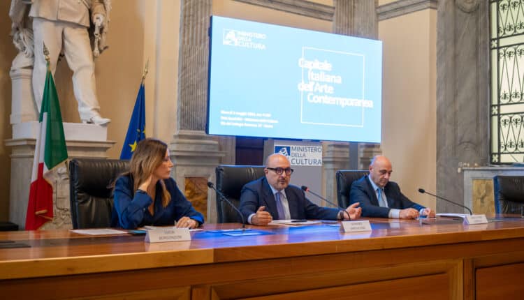 Cultura, presentata oggi l'iniziativa "Capitale italiana dell’Arte contemporanea"