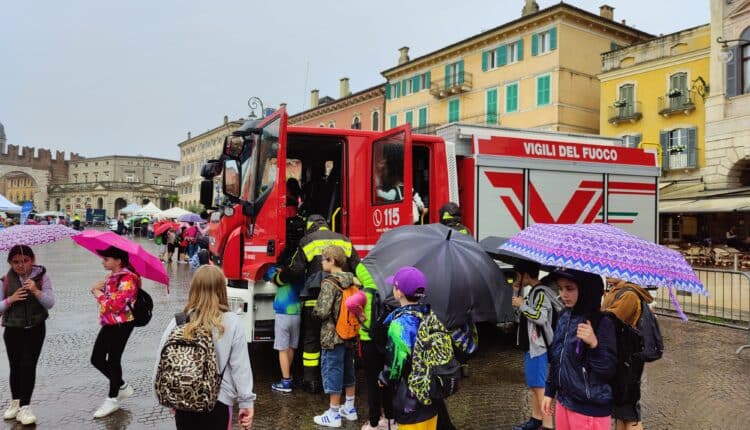 Verona, festa dell'educazione stradale 2024: presenti quasi 500 bambini