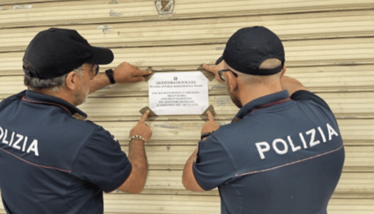 Foggia: la Polizia sospende quattro attività commerciali, erano frequentate da vari pregiudicati.