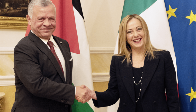 Meloni incontra il Re di Giordania Cooperiamo per l assistenza dei civili a Gaza
