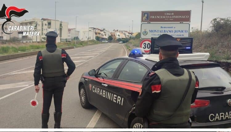 Montalbano Jonico: maltrattamenti in famiglia, i Carabinieri eseguono misura cautelare del divieto di avvicinamento all'ex compagna.