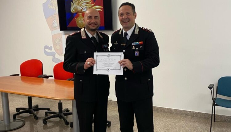 Teramo: conferita al Luogotenente Domenico Pepe la “Medaglia Mauriziana”.