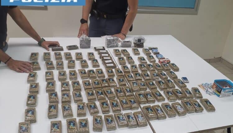 Brindisi, sequestrati 13 chili di hashish: arrestato 28enne residente a San Marzano di San Giuseppe