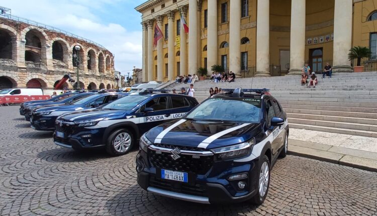 Verona, acquistate 5 nuove macchine per la Polizia Locale con i soldi delle multe