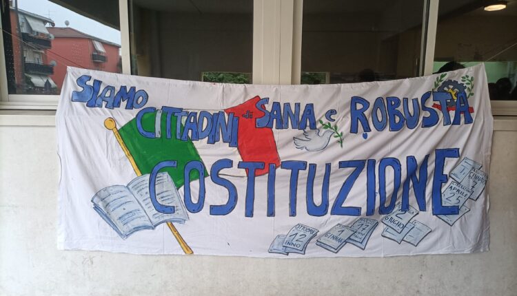 Verona, si è conclusa con una festa il progetto: la costituzione vista con gli occhi degli alunni