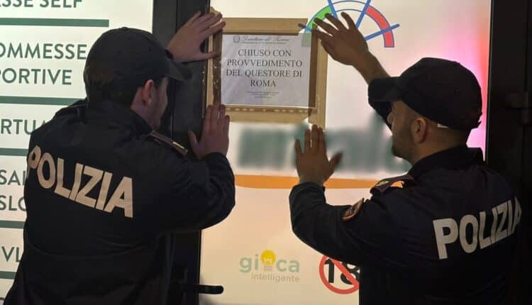 Roma, risse, spaccio e persone socialmente pericolose: revocata la licenza a un centro scommesse in zona termini