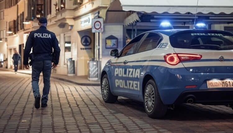 Bolzano, danneggia un'auto in sosta, aggredisce una Guardia Giurata e un Poliziotto: arrestato 25enne