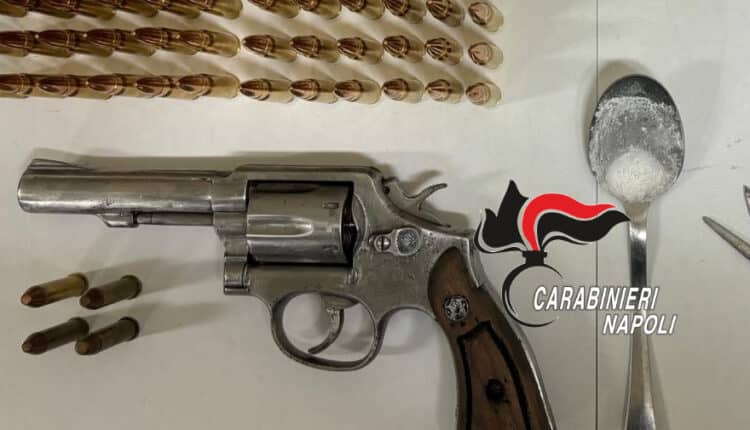 Pozzuoli, nella casa protetta dai pitbull nasconde un arsenale tra droga e armi: Carabinieri arrestano 39enne