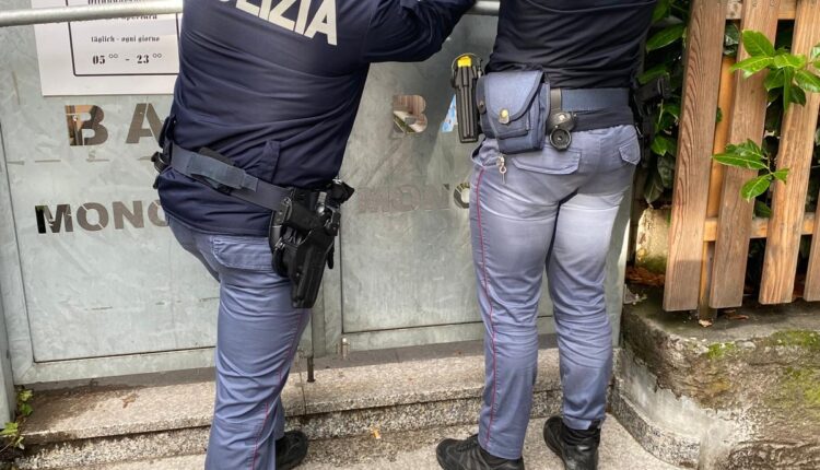 Merano (BZ): aggressioni, armi da fuoco e ritrovo di pregiudicati, chiude per 15 giorni il Bar Monopol