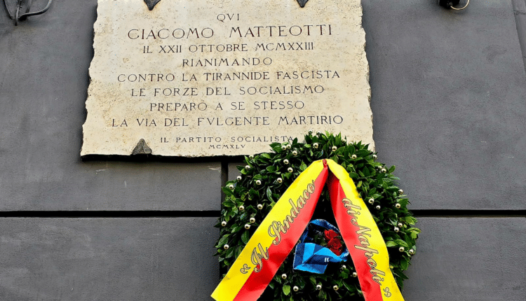 Napoli, il sindaco Manfredi ricorda Giacomo Matteotti a 100 anni dall'omicidio