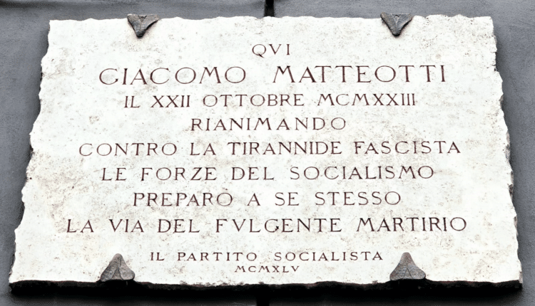 Napoli, il sindaco Manfredi ricorda Giacomo Matteotti a 100 anni dall'omicidio