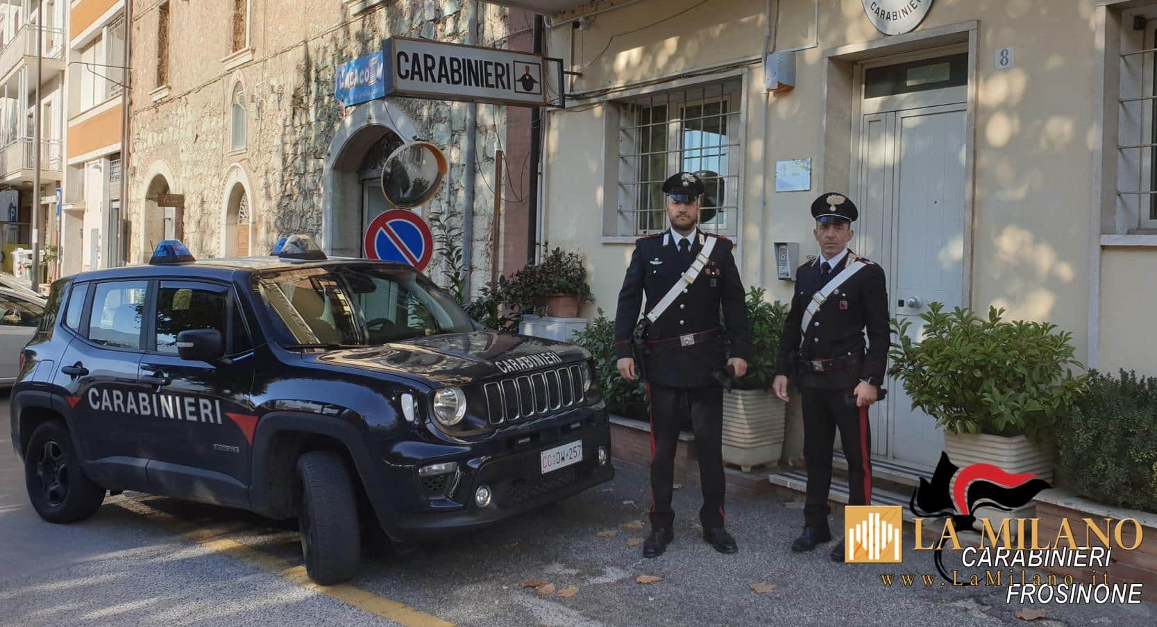 Alvito: atti persecutori e danneggiamento, Carabinieri eseguono misura cautelare del divieto di avvicinamento.