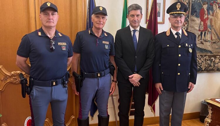 Civita di Bagnoregio, La Polizia di Stato a Capo Nord con i ragazzi della Juppiter