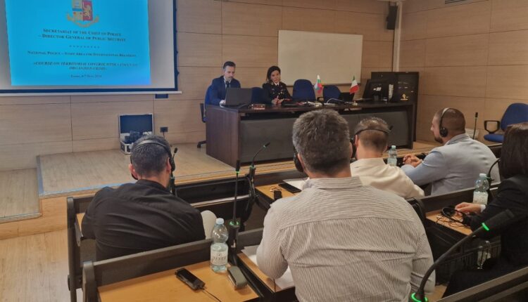 Roma, terminato il primo corso organizzato per la Polizia Bulgara sul controllo del territorio e con un focus sulla criminalità organizzata