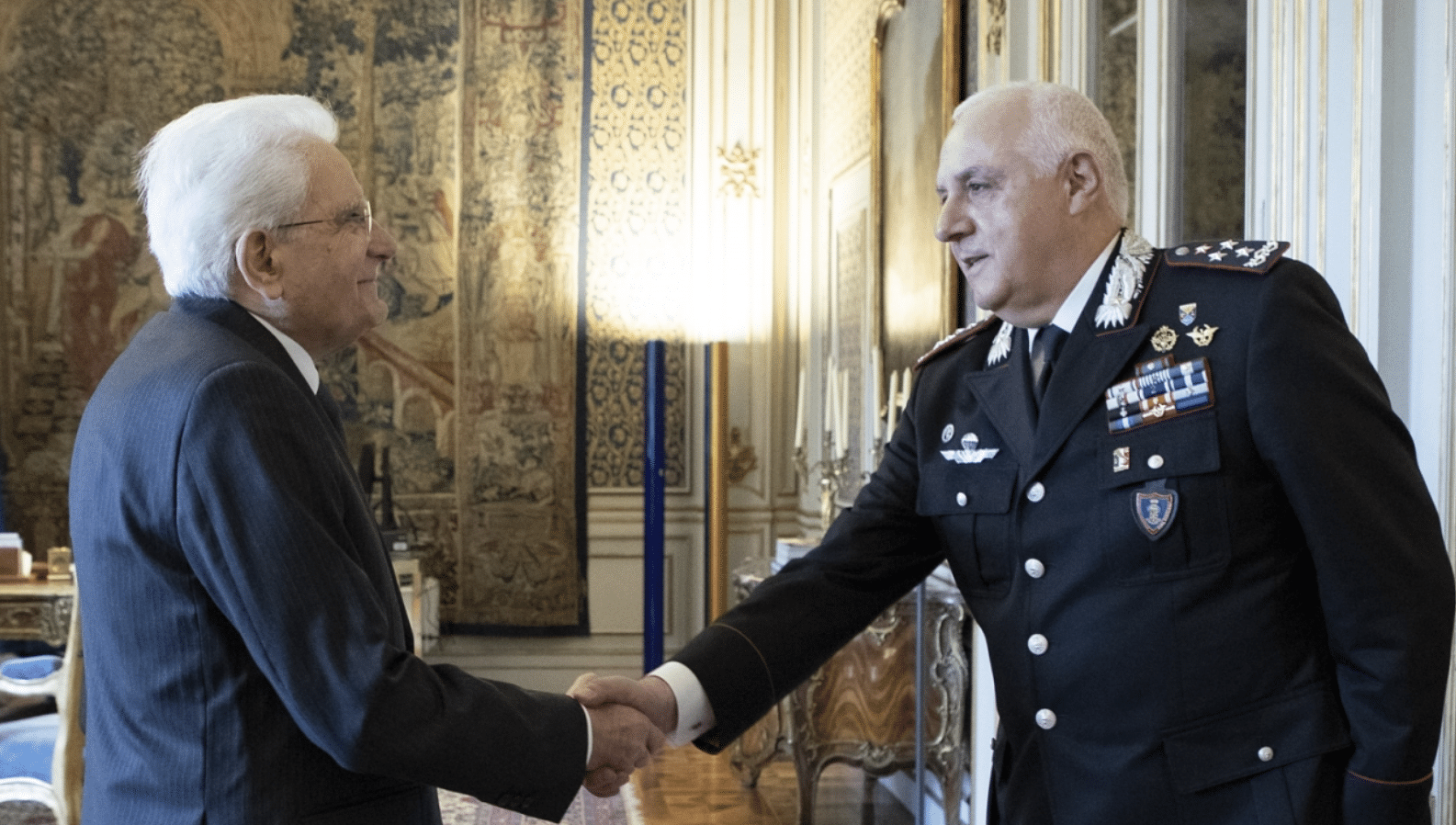 Mattarella all Arma dei Carabinieri Il momento storico sollecita fedeltà alla Repubblica