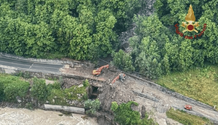 Nubifragi in Valle d Aosta e Piemonte Cogne isolata