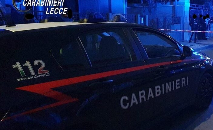 Racale: accoltella la fidanzata, arrestato dai Carabinieri per tentato omicidio.