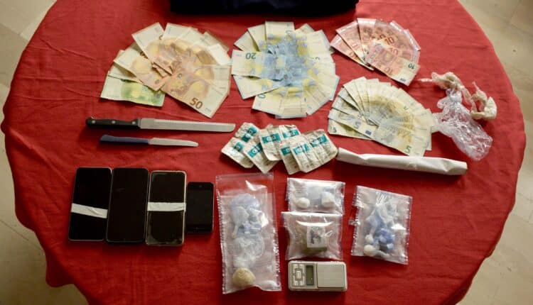 Rieti: centrale dello spaccio nei boschi di Via Acquamartina, arrestato un marocchino.