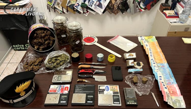 Rosignano Marittimo: centrale dello spaccio in casa, arrestata una casalinga 35enne.