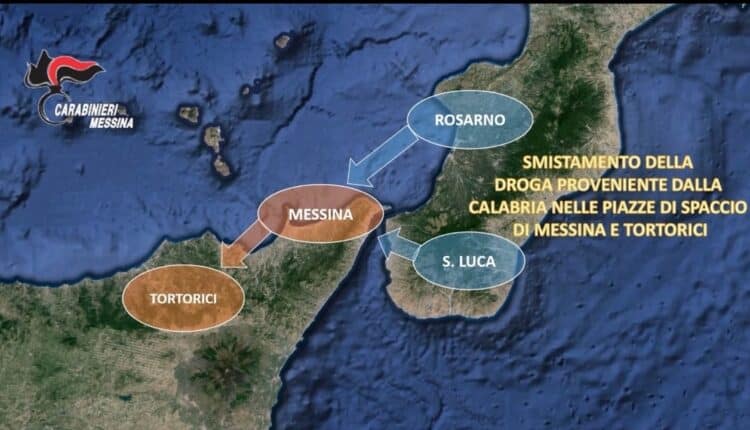Messina, vasta operazione dei Carabinieri contro il traffico di droga: 112 misure cautelari